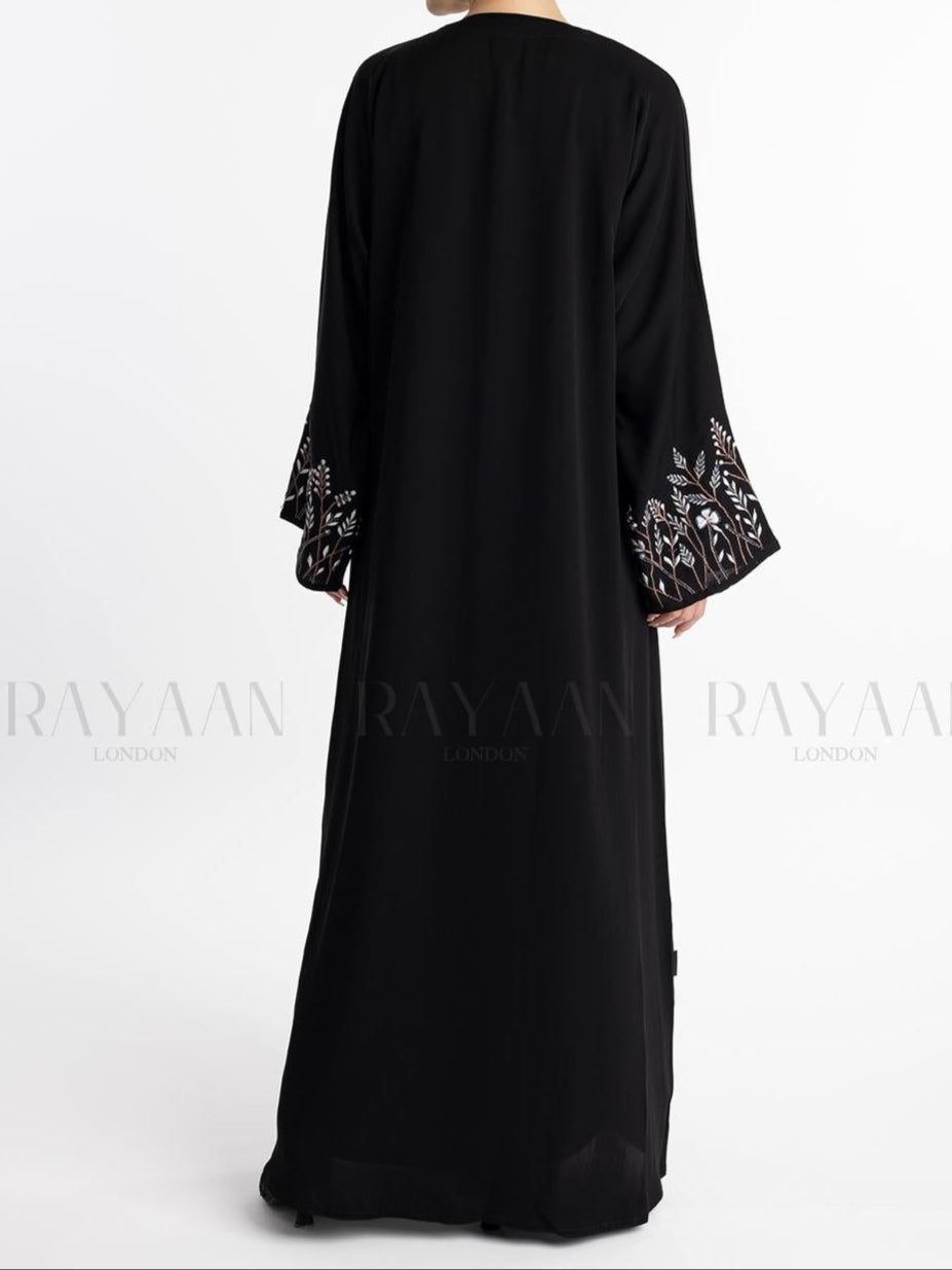 Sleeve Embroidered Abaya