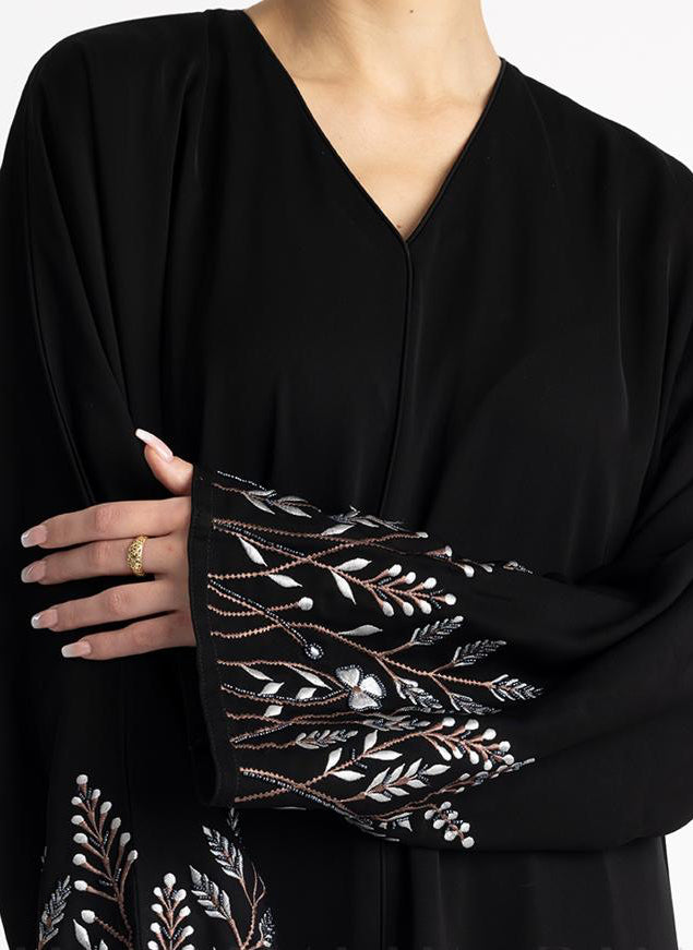 Sleeve Embroidered Abaya