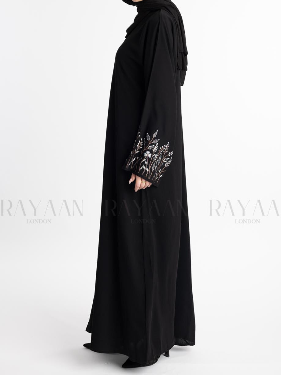 Sleeve Embroidered Abaya