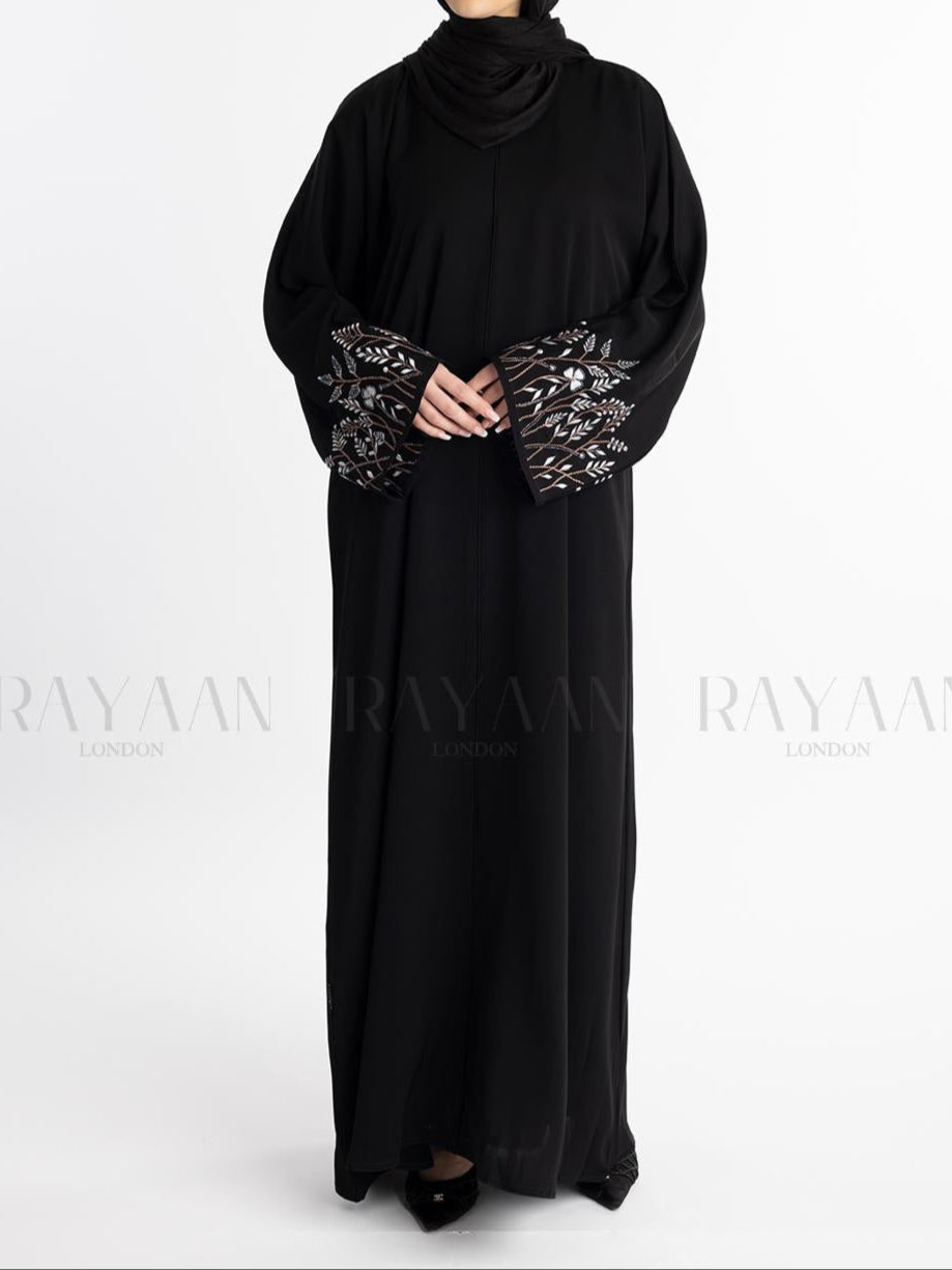 Sleeve Embroidered Abaya