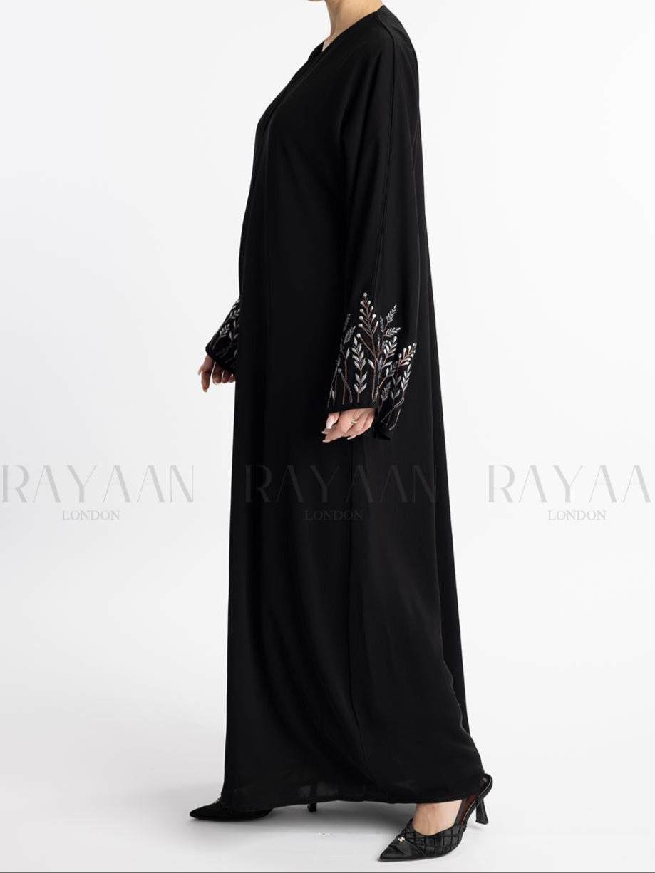 Sleeve Embroidered Abaya